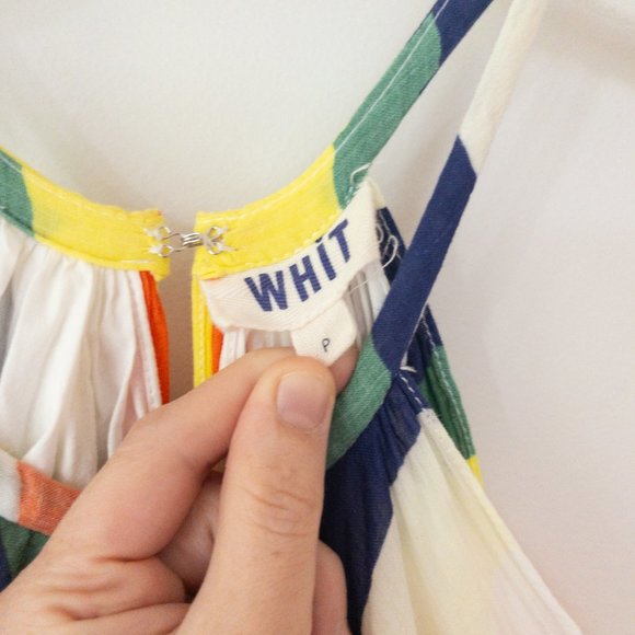 WHIT x Madewell 2/XS Striped Orly Dress - Like New - Picture 3 of 4